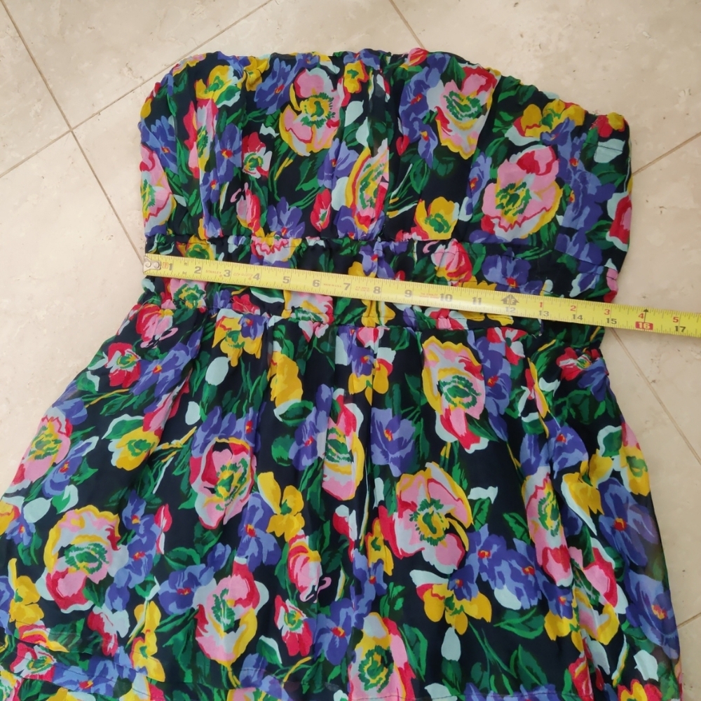 Anthropologie Somerset Maxi Dress Strapless Edition Large $178 NWOT 💠 - Picture 9 of 16